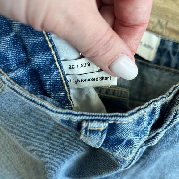 Abrand Jeans A High Relaxed Short in Alexa size 26 - Picture 4 of 4